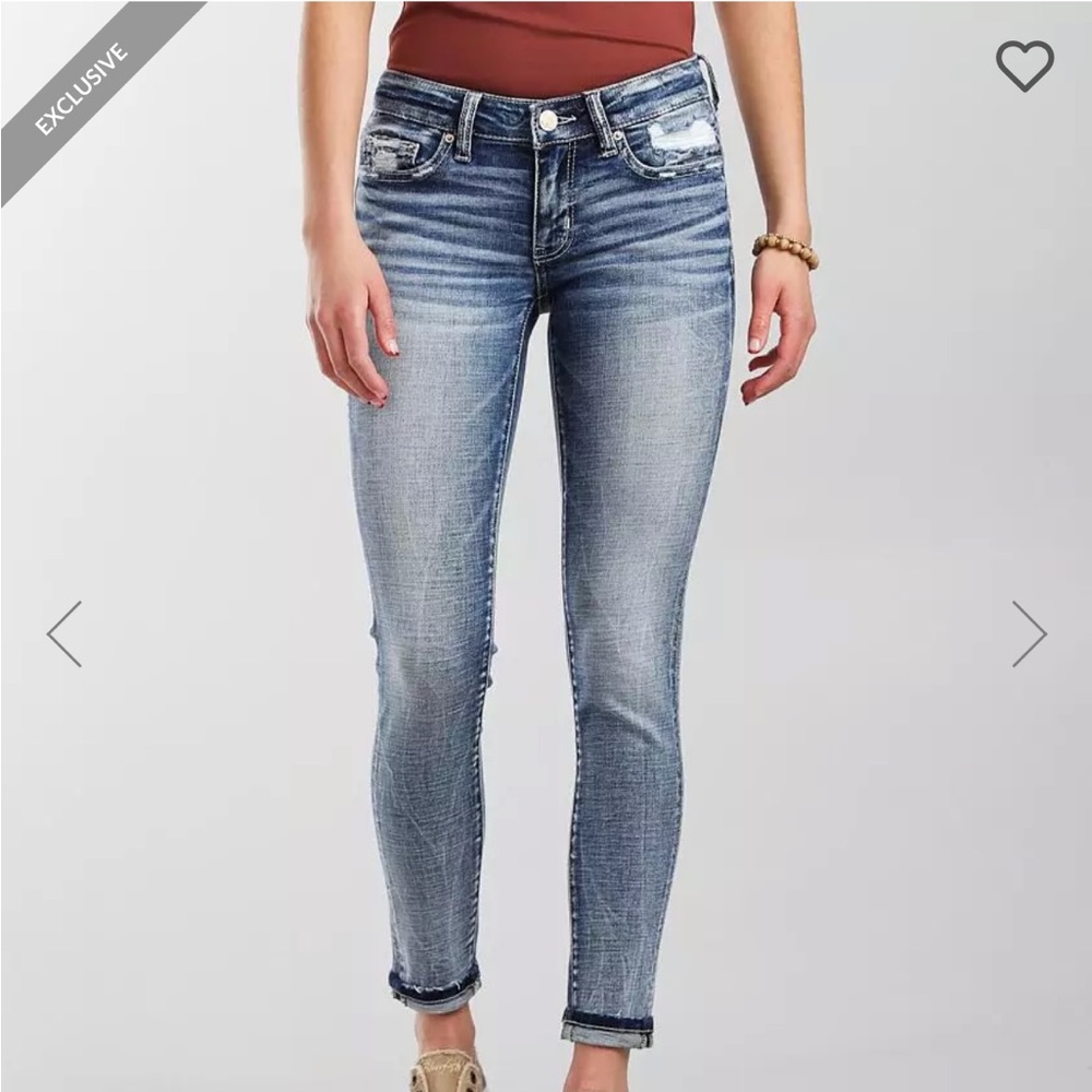 BKE Stella Ankle Skinny (Stretch Cuffed) - 29 W 27 L